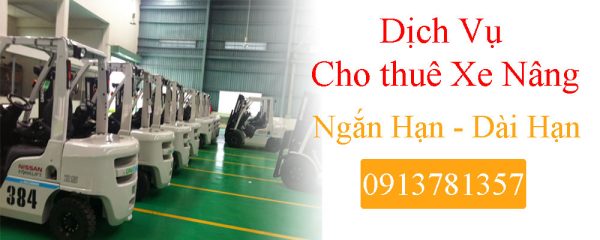 dịch vụ cho thuê xe nâng ngắn hạn dài hạn