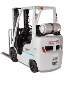 xe nâng nissan xăng gas